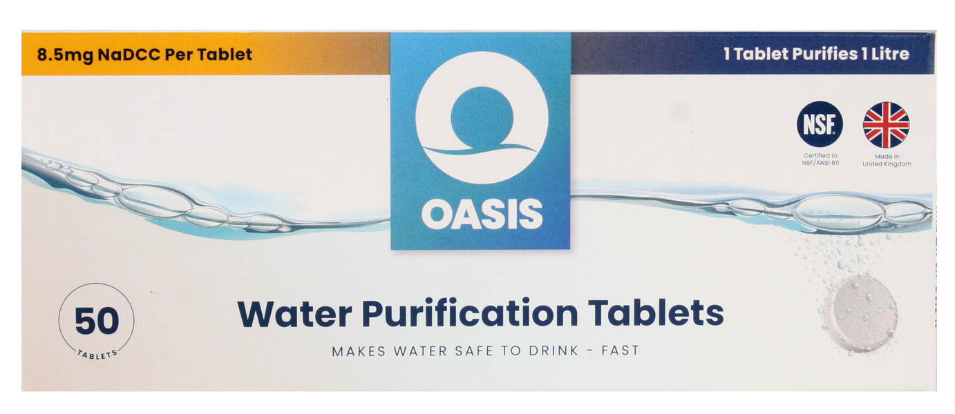 Tablety pro úpravu vody Oasis