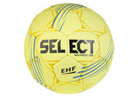 Házenkářský míč Select HB Mundo DB žlutá Velikost míče: 1