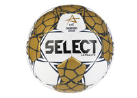 Házenkářský míč Select HB Ultimate EHF Champions League bílo zlatá Velikost míče: 2