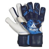 Brankářské rukavice Select GK gloves 77 Super Grip bílo modrá - velikost: 10,5