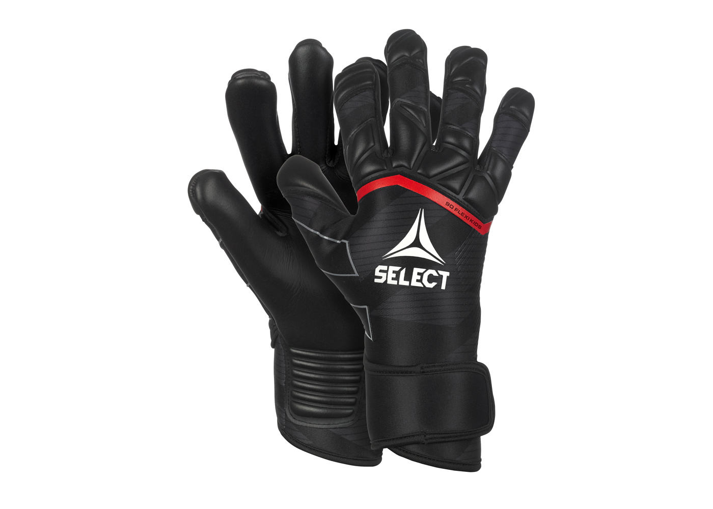 Brankářské rukavice Select GK 90 Flexi Kids černo bílá - velikost: 5