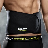 Bederní pás Select Back support 6410 černá - velikost: S