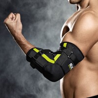 Bandáž na loket Select Elbow support w/splints 6603 černá - velikost: S
