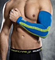 Kompresní rukáv Select Compression arm sleeves 6610 modrá Velikost: XL