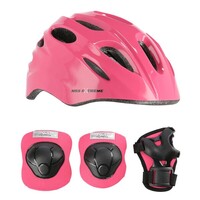 Helma s chrániči NILS Extreme MTW01+H210 růžová - velikost XS (44 - 48)