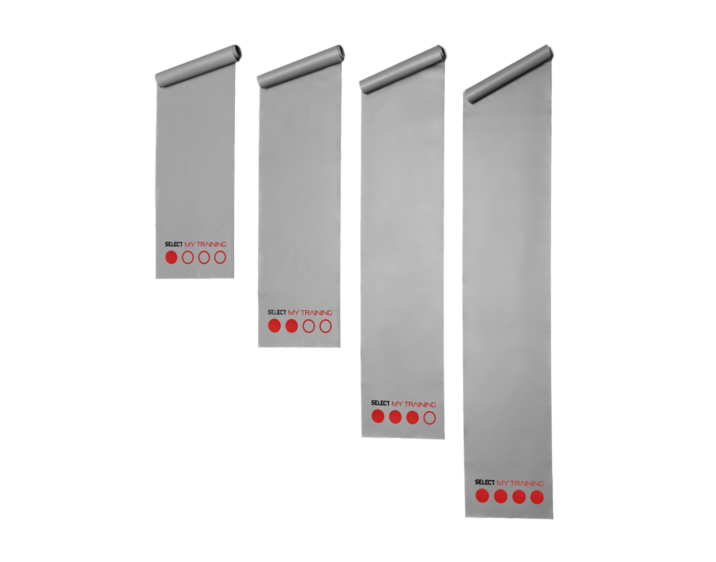 Regenerační pásy Select Recoveryband 1-4 box šedá Velikost: ONE SIZE