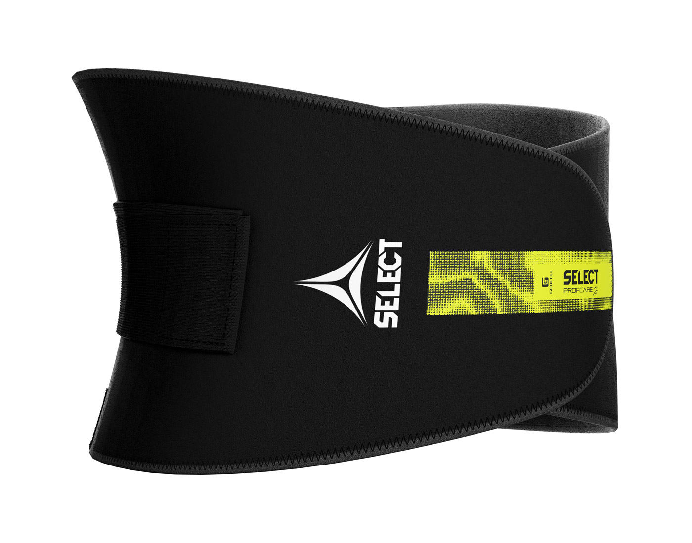 Bederní pás Select  Back Support Splint černo zelená Velikost: XL