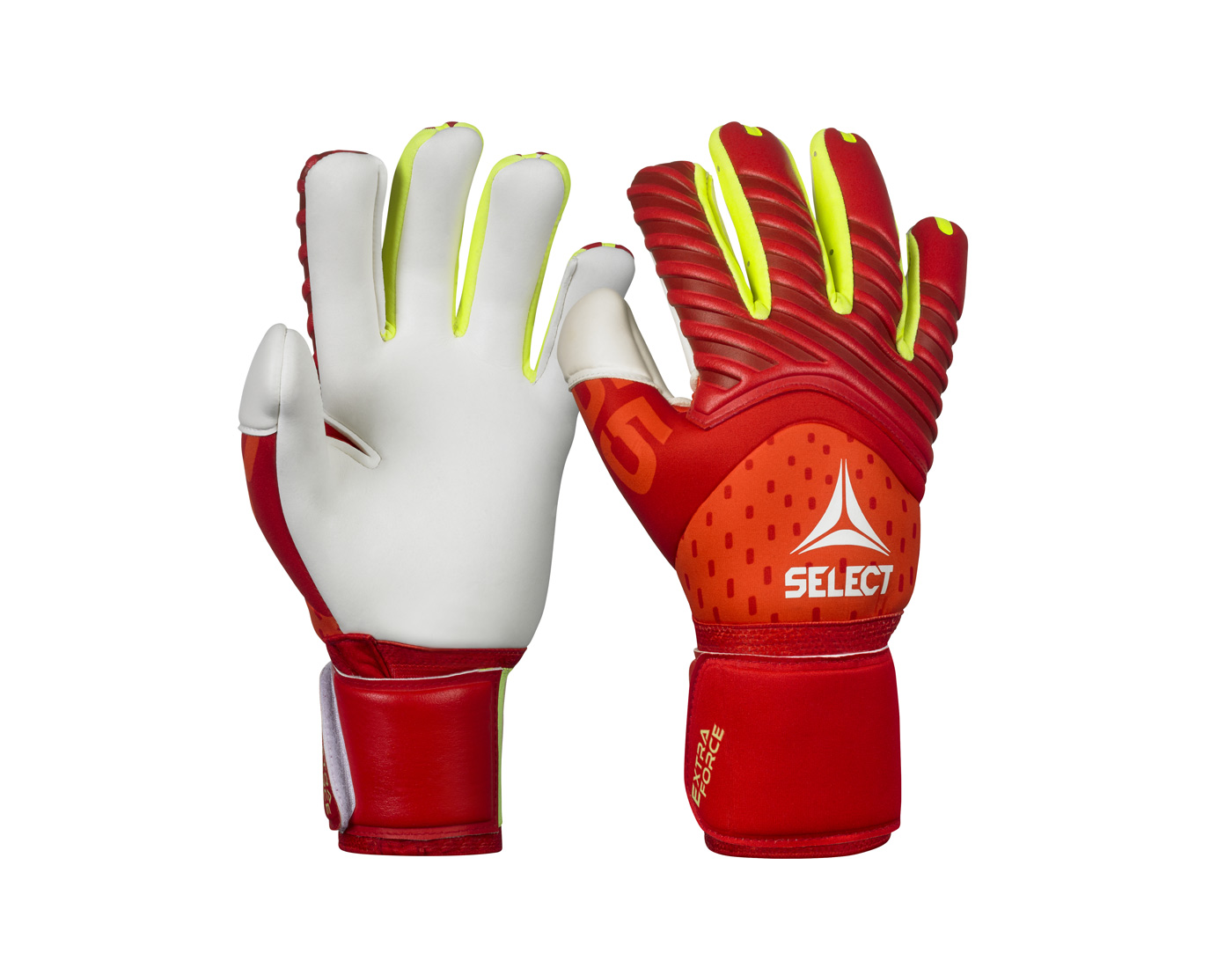 Brankářské rukavice Select GK gloves 55 Extra Force červená Velikost rukavic: 11