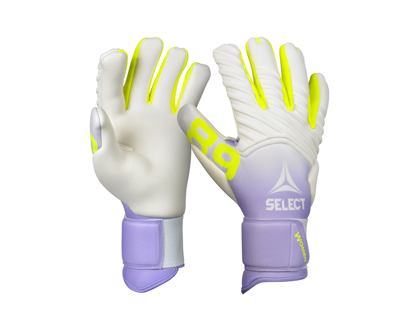Brankářské rukavice Select GK gloves 89 Women rožovo béžovo bílá Velikost rukavic: 8