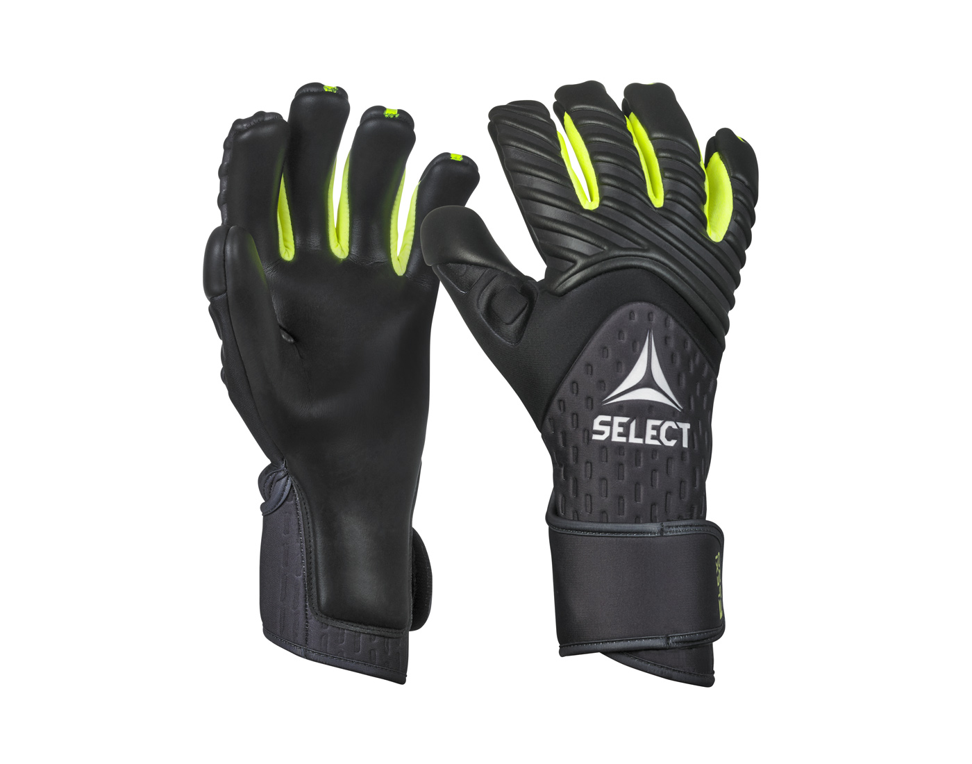 Brankářské rukavice Select GK gloves 90 Flexi Pro černo hnědá Velikost rukavic: 9