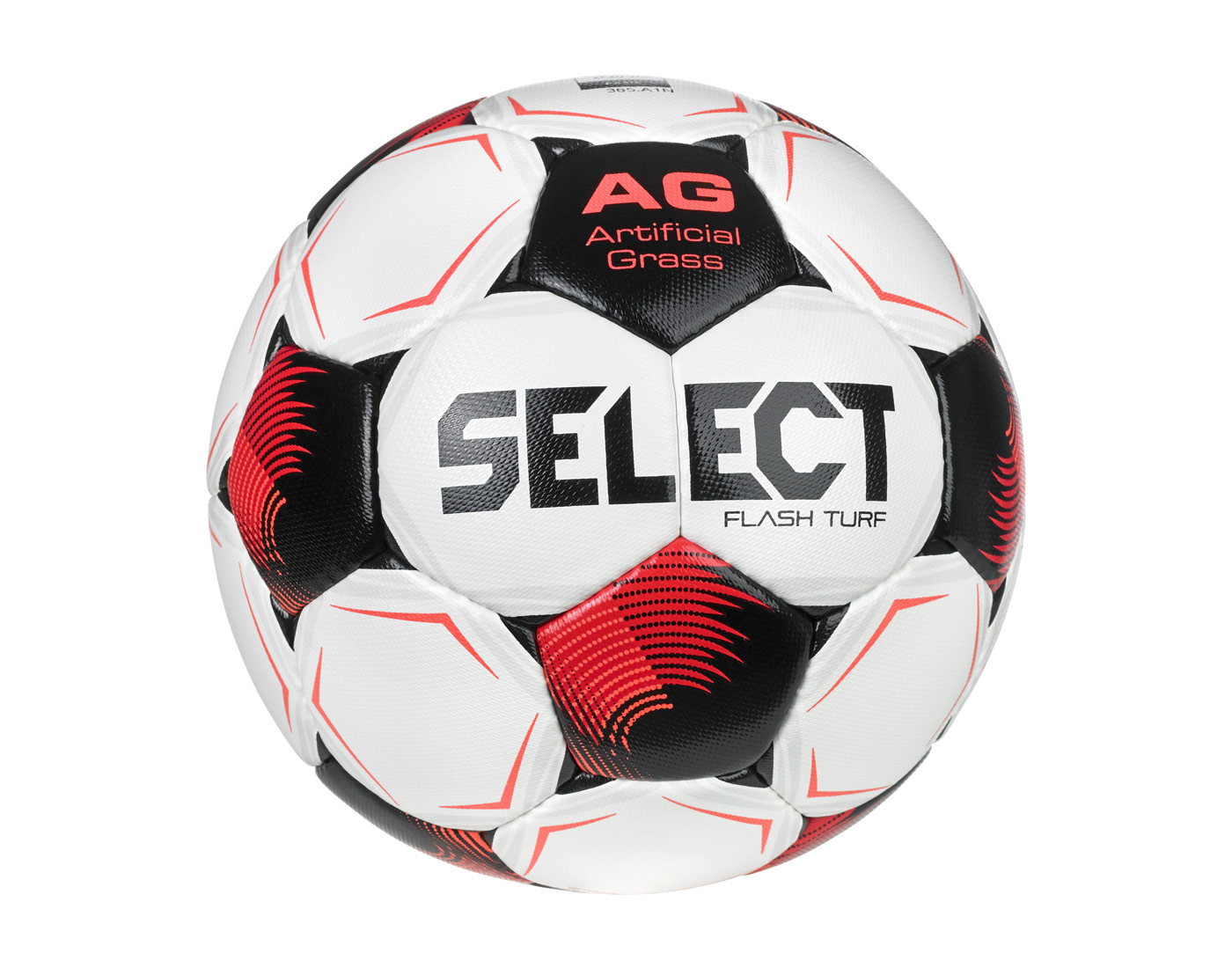 Fotbalový míč Select FB Flash Turf bílo červená Velikost míče: 5