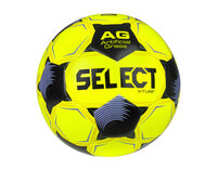 Fotbalový míč Select FB X-Turf žluto fialová Velikost míče: 5