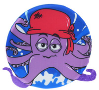 Letající talíř 20 cm Chobotnice