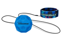 Waboba LED BOUNCEBACK Moonshine míček s lankem - modrý