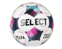 Fotbalový míč Select FB League CZ Chance Liga 2026/27 bílo růžová Velikost míče: 5