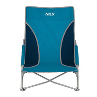 Plážové křeslo NILS NC3035 modro-šedé