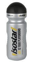 Láhev ISOSTAR  650 ml stříbrná klobouček