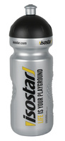 Láhev ISOSTAR  650 ml stříbrná špunt