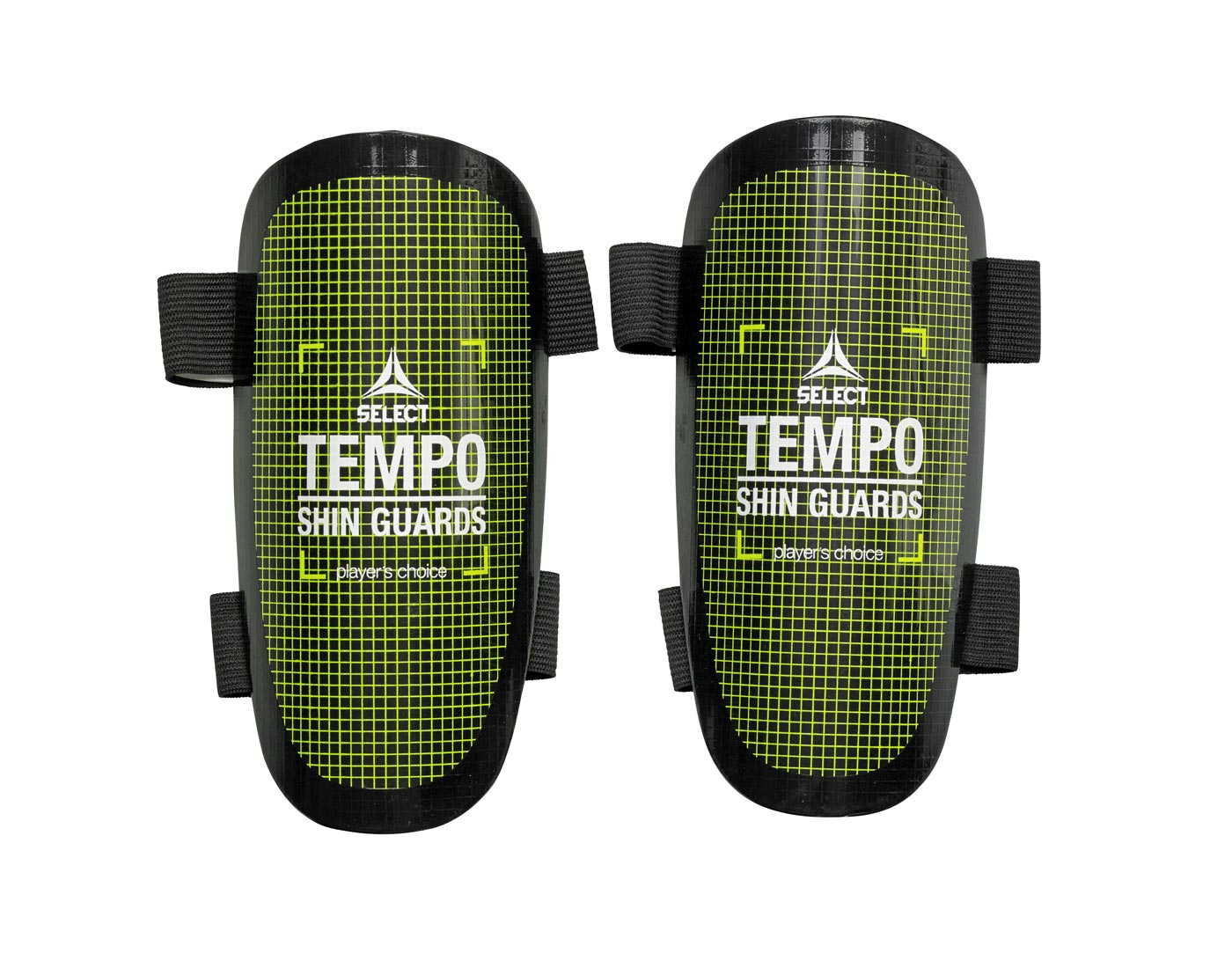 Fotbalové chrániče Select Shin Guard Tempo černo zelená Velikost: M