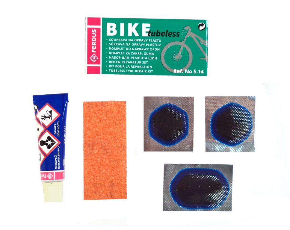 lepenÃ­ Ferdus BIKE tubeless-souprava