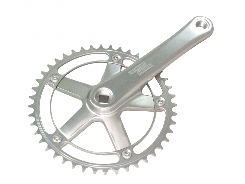 kliky Sturmey-Archer FCT64 1x1 44z 170mm stÅ™Ã­brnÃ©