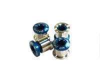 šrouby do převodníku ShamanRacing 8mm, 4ks modré