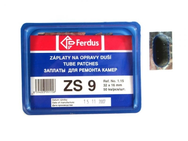 zÃ¡platy Ferdus ZS 9 32x16 50ks