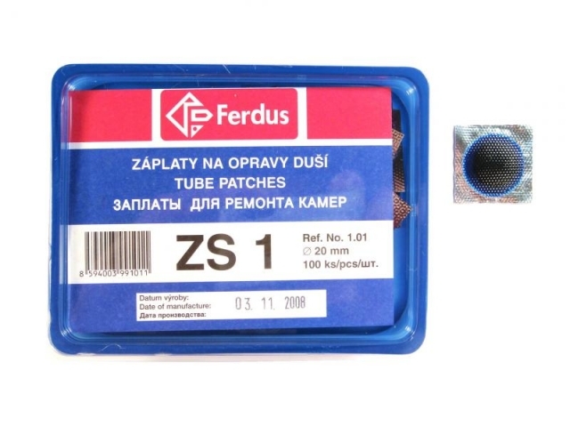 zÃ¡platy Ferdus ZS 1 20mm 100ks