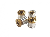 šrouby do převodníku ShamanRacing 8mm, 4ks zlaté