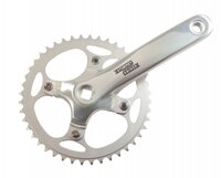 kliky Sturmey-Archer FCS750 1x 44z 170mm stÅ™Ã­brnÃ© bez krytu