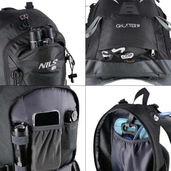 Batoh NILS Camp NC1942 Ghoster černý 7