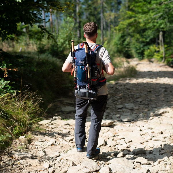 Turistický batoh NILS Camp NC1993 Northlake 30L + 10L modrý 6