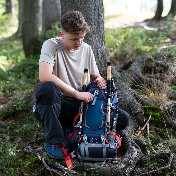 Turistický batoh NILS Camp NC1993 Northlake 30L + 10L modrý 7