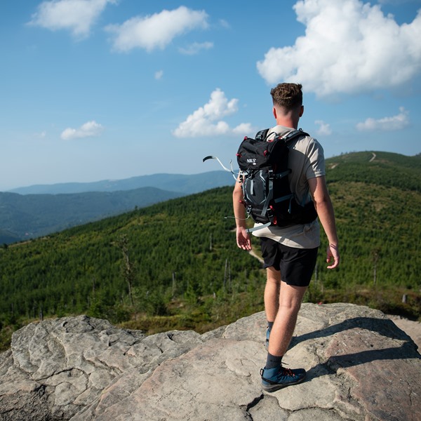 Turistický batoh NILS Camp NC1993 Northlake 30L + 10L černý 3