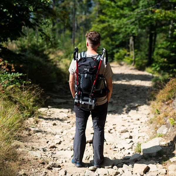 Turistický batoh NILS Camp NC1993 Northlake 30L + 10L černý 8