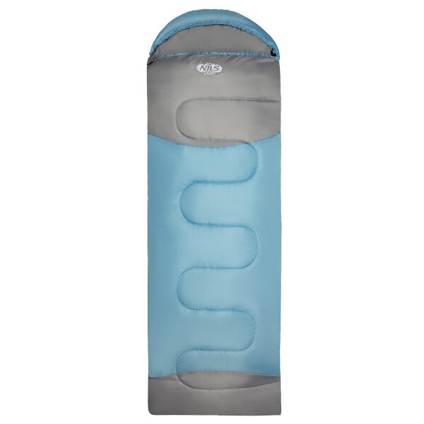 Spací pytel NILS Camp NC2008, šedý/mentolový 2