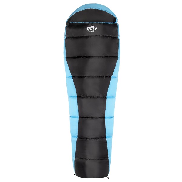 Spací pytel NILS Camp NC2012, černý/modrý 2