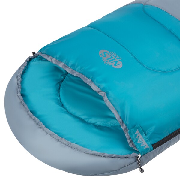 Spací pytel NILS Camp NC2008 šedý/zelený 5