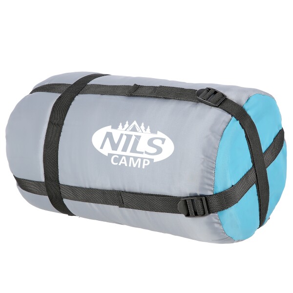 Spací pytel NILS Camp NC2008 šedý/zelený 7
