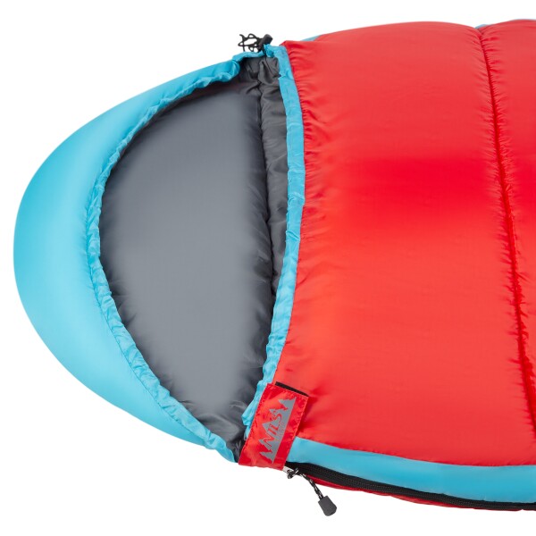 Spací pytel NILS Camp NC2012 červený/modrý 4