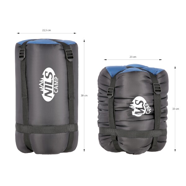 Spací pytel NILS Camp NC2012 černý/navy 9