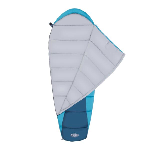 Spací pytel NILS Camp NC2012 šedý/modrý 3