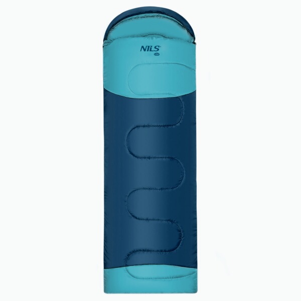 Prodloužený spací pytel NILS Camp NC2008 modrý/světle modrý 2