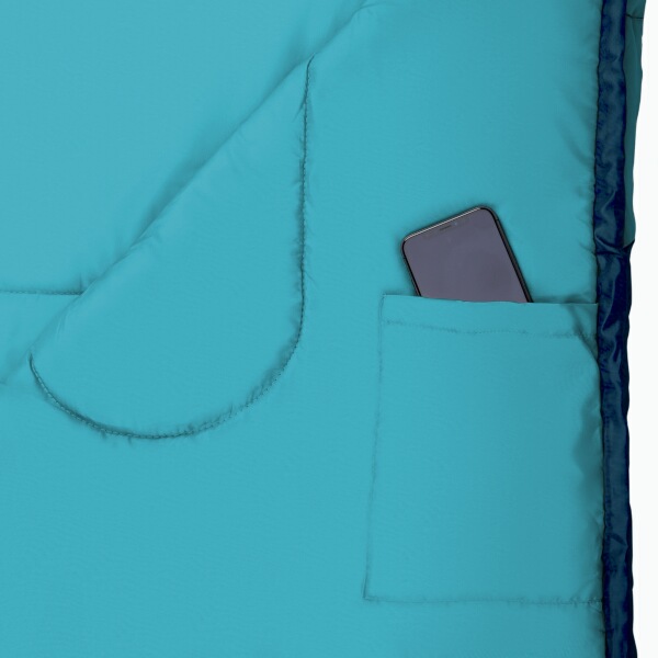 Prodloužený spací pytel NILS Camp NC2008 modrý/světle modrý 5