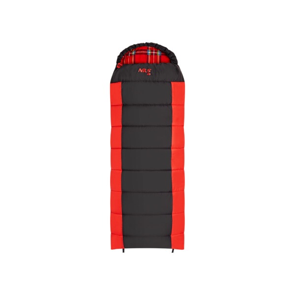 Spací pytel NILS Camp NC2003 černo-červený 2