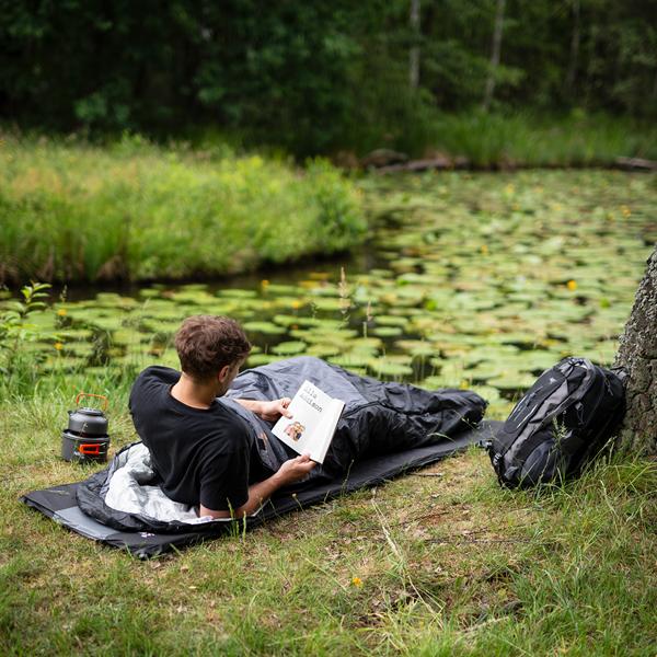 Spací pytel NILS Camp NC1705 Ultralight černý/oranžový 14