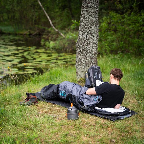 Spací pytel NILS Camp NC1705 Ultralight černý/mátový 15