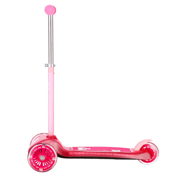 Dětská koloběžka NILS Fun HLB001 LED růžová 2