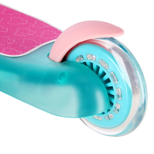 Dětská koloběžka NILS Fun HLB001 LED tyrkysová 7