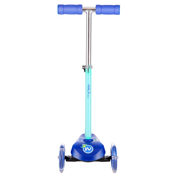 Dětská koloběžka NILS Fun HLB001 LED modrá 3